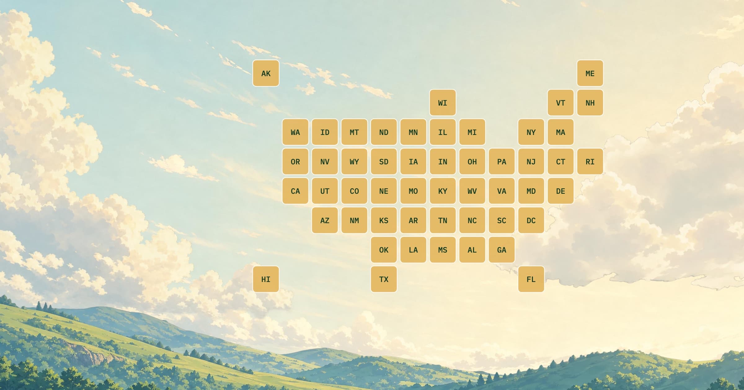 All 50 States in 8 Days: The Harness Behind It